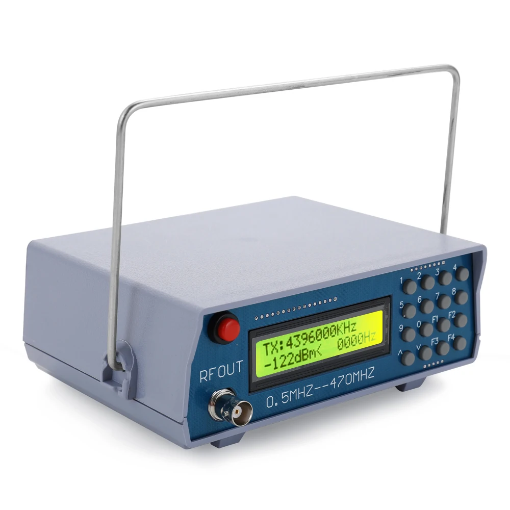 0,5 Mhz-470 Mhz rf Generator signala Mjerni uređaj za FM radio voki toki Отладочный Digitalni izlaz CTCSS Singal Slika  1