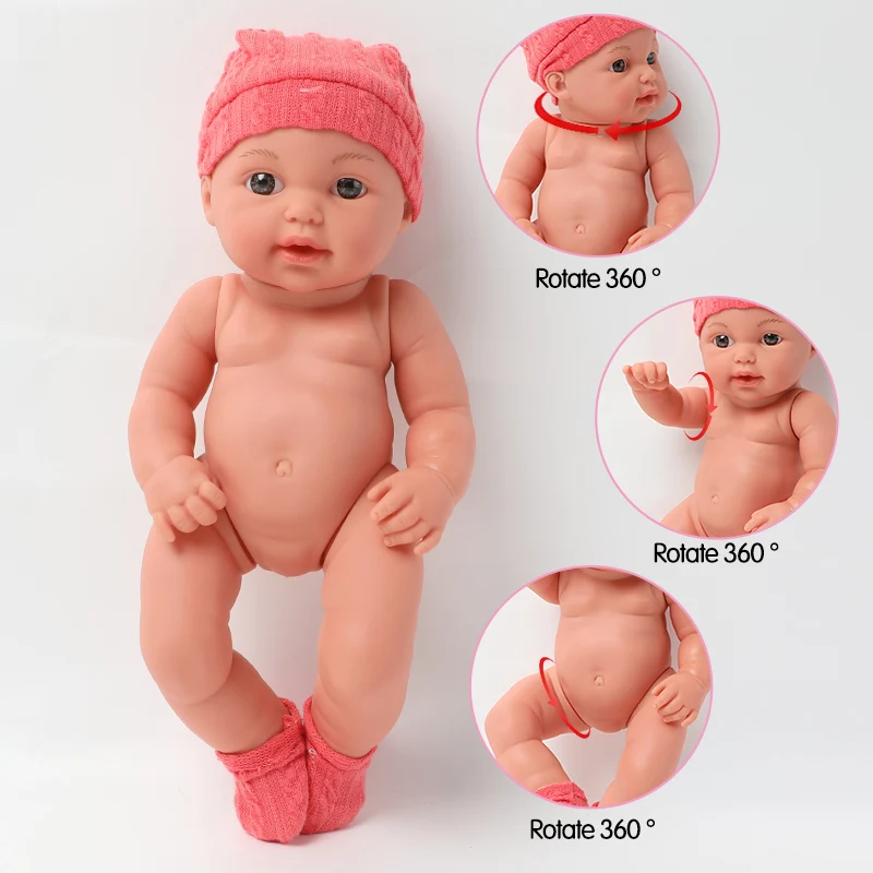 12 inča simulacija bebe reborn Silikon 30,5 cm Realan zvuk Dječje i baby doll Odjeću suknja bradavica lanac skup za igračke za djecu Slika  1