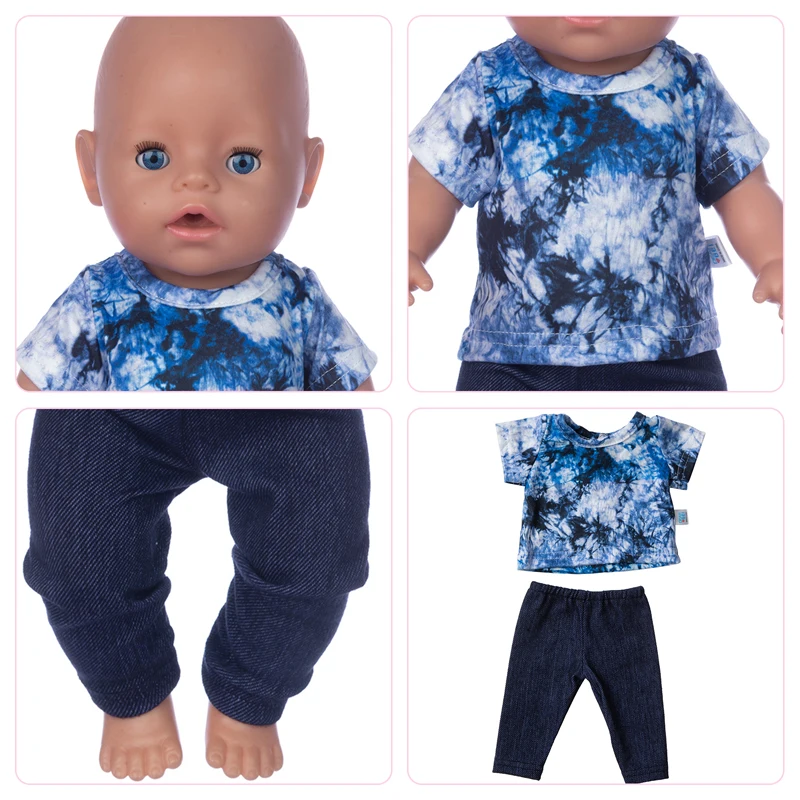 2021 Novo Odijelo, prikladan za novorođenče 43 cm, Lutkarska Odjeća i Pribor za lutke Za 17-inčni lutke Slika  1