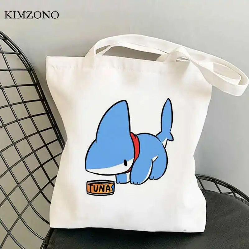 Torba za kupovinu Shark torba za kupovinu eco shopper bag za kupovinu bolsas de tela tkanina za višekratnu upotrebu hvatanje Slika  3