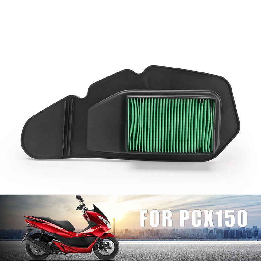 Zeleni Filtar Usisni zrak za motore Pročišćivač Zraka Element Za PCX150 PCX125 PCX 125 150 X3 2013 Pribor za motocikle Slika  3