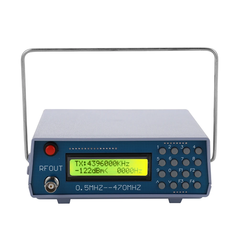0,5 Mhz-470 Mhz rf Generator signala Mjerni uređaj za FM radio voki toki Отладочный Digitalni izlaz CTCSS Singal Slika  4