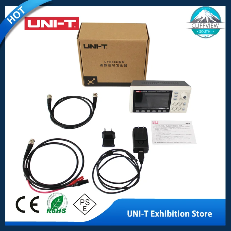 UNIT UTG932E UTG962E Funkcija/Generator Proizvoljnog Valnog Oblika 1 мкГц DDS Podržava Izlaz pomesti Frekvencije Gerador De Audio 30/60 Mhz Slika  4