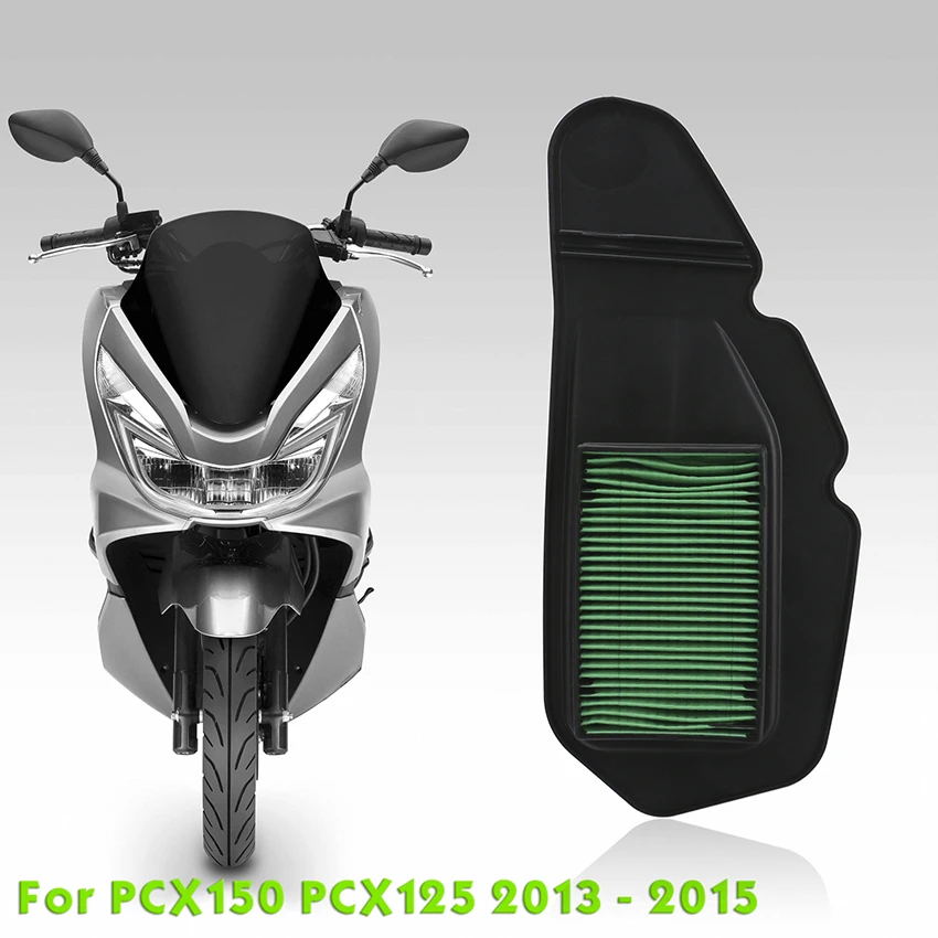Zeleni Filtar Usisni zrak za motore Pročišćivač Zraka Element Za PCX150 PCX125 PCX 125 150 X3 2013 Pribor za motocikle Slika  4