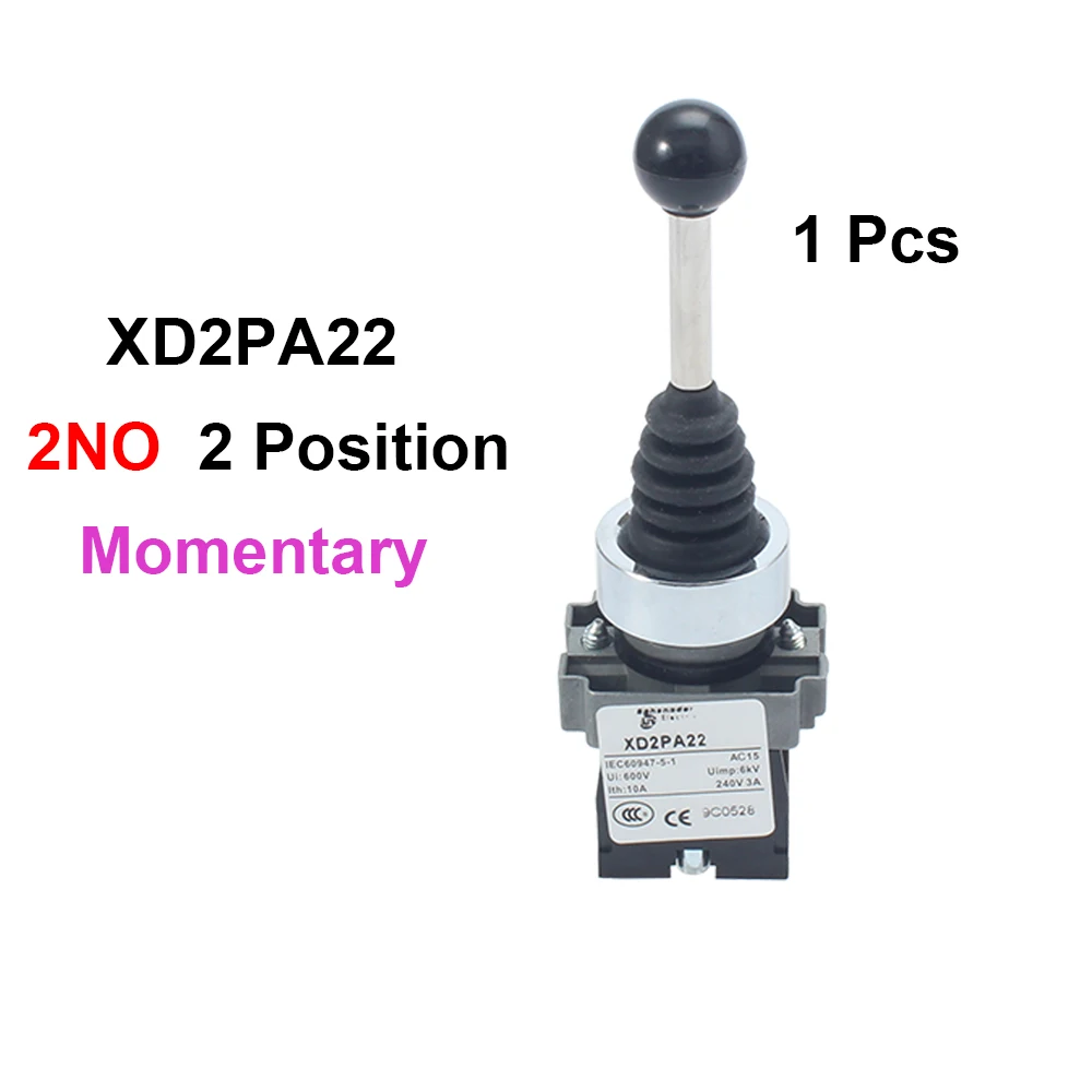 XD2-PA12 2NO Učvršćivanje PA22 2NC Instant 2-way kontroler navigacijske tipke s коромыслом medusobno povrat Okretna prekidača s umreženim magnezijem reset Slika  5