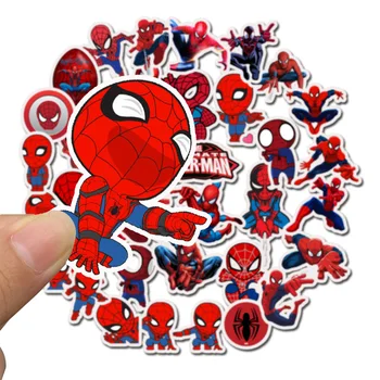 35 kom. spider-Man Super Heroj Naljepnice MARVEL Dječja igračka Naljepnica Avenger Bomba pauk Skateboard Prtljaga Laptop Auto naljepnice