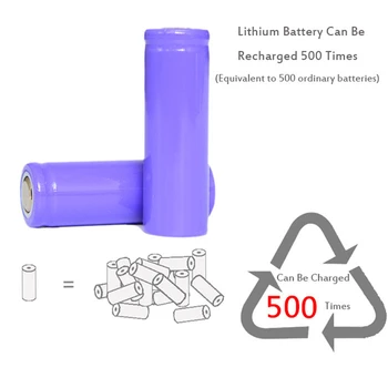 4 kom./lot CE/ROHS 14430 3,2 400 mah Lifepo4 Baterije za Električni Pribor za Svjetiljku Snaga Laserska Olovka Bnak