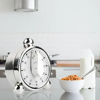 60 Minuta Da Se Hrana Mehanički Timer Podsjetnik O Kuhanju Odbrojavanje Alarm