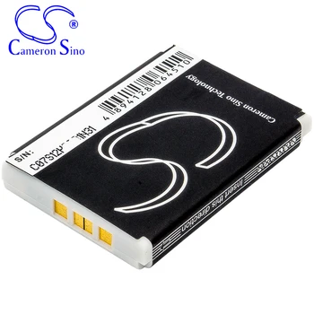 Baterija CameronSino za Koonlung LS-02 KB-02 Mini DVR3 KB04 LSQ-88 HD609 pogodan za rezervnu bateriju fotoaparata US804533A1T4 1200 mah 3,70 U