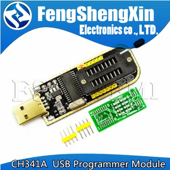 CH341A 24 25 Serija EEPROM Flash BIOS-USB Modul Программатора SOIC8 SOP8 Test Spona za EEPROM 93CXX / 25CXX / 24CXX