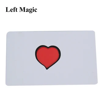 Klik na srce Trikove Klik Prst na Srce Pomalja Kartica Magija Mađioničar izbliza Iluzije Ментализм Trikove Rekvizite