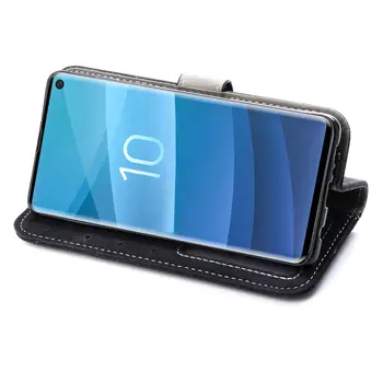 Kožna Torbica-novčanik s gornjim poklopcem za Samsung Galaxy J4 J6 Plus J8 2018 J7 Pro 2017 J5 J2 Core J1 J3 2016 J 2 3 4 5 6 7 Torbica za telefon