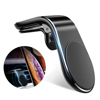 Magnetski držač telefona za automobil Univerzalna Stezaljka za učvršćivanje oduška Stalak za telefon za iPhone, Samsung, Huawei Xiaomi u auto GPS navigacija
