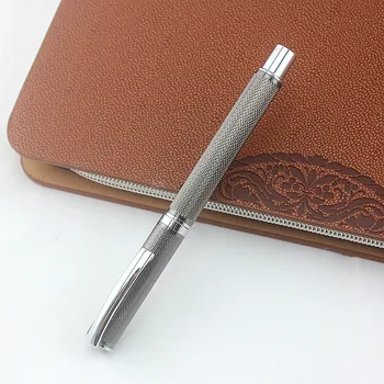 Metalna rešetka siva 0,5 mm Metalni Роликовая Kemijska olovka Replika Lopte Olovke Poslovni Ured Dar za pisanje