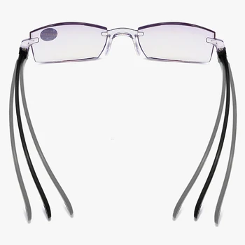 Naočale Za Čitanje Rimless s Anti-Plavo Svjetlo S Dvostruko Svjetlo Диоптрией 0 +1.0 +1.5 +2.0 Do +4,0 Naočale za Računalo Telefona Naočale Za Dalekovidost