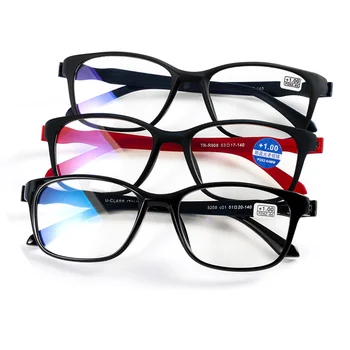 Naočale Za čitanje Žene Muškarci Prozirne Ultra Naočale Anti-plave Moderan Elegantan Igre Naočale Njegu Vidom +1,00~+4,0 Дио