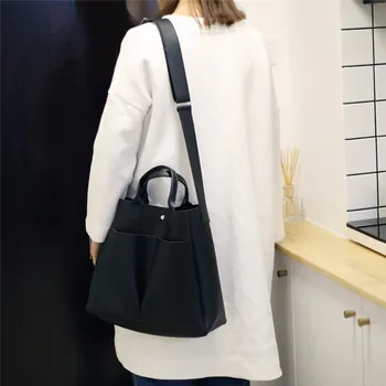 Nova torba za laptop od umjetne kože Jednostavne torbe poznatih brandova Ženska torba na rame Svakodnevni Velika torba Berba ženske torbe preko ramena