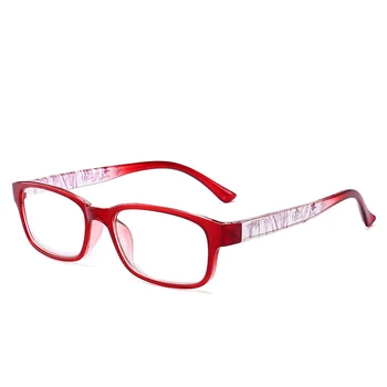 Seemfly Vintage Naočale za čitanje s leće od smole visoke razlučivosti Za žene i muškarce s po cijeloj površini za noge Дальнозоркие naočale Antistatički Soft naočale