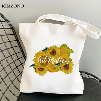 Shopping bag Van Gogh pamuk eko-torba za kupovinu bolso proizvoda torba sacola ecobag джутовая na red