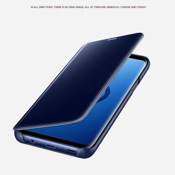 Torbica-ogledalo sa pametnim čipom za Samsung Galaxy Note 20 10 9 8 5 Pro Kožna Flip torbica za Samsung Galaxy S8 S9 S10 S20 S7 S6 Edge