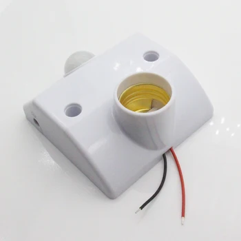 UNKAS AC180-240V Infracrveni Senzor Pokreta Automatski Prekidač Držača Žarulje Inteligentni Senzor Pokreta Svjetlosti, S Vijcima
