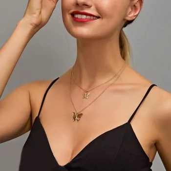 VKME Nova ogrlica s kravatom za žene Винтажное zlatno ogrlica sa bravom 2020 ogrlica Modni nakit Izravna dostava