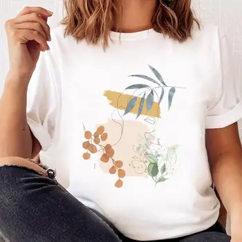 Ženska t-shirt Grafički t-shirt je Trend Akvarel 90-ih godina Trend Dama Top Ženska moda majica Crtani kratkih rukava Odjeća po cijeloj površini