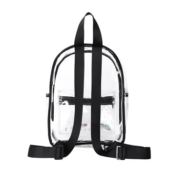Ženski ruksak Bistra Vodootporna torba PVC Ženske torbe na rame Mini ruksak školske torbe za djevojaka Moderan torba za knjige