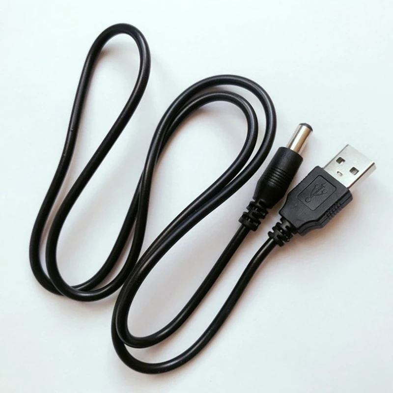 1 M Crni kabel Za Punjenje dc Kabel za Napajanje Priključak za Elektroničke Uređaje Usb Produžni kabel Slika  0