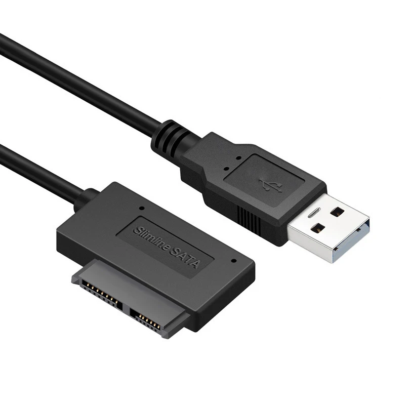Novi SATA NA USB2.0 Kabel Za Jednostavan Pogona Kabel Za Prijenosno računalo S Optičkim Pogonom Kabel-USB Adapter Univerzalni Sučelje serial Bus Plug and Play Slika  2