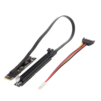Najnovija Grafička grafička kartica Produžni kabel za майнинга BTC Gen3 PCIe x16 Do M. 2 Adapter NVME Mkey Riser Bez USB GPU kartice A i N